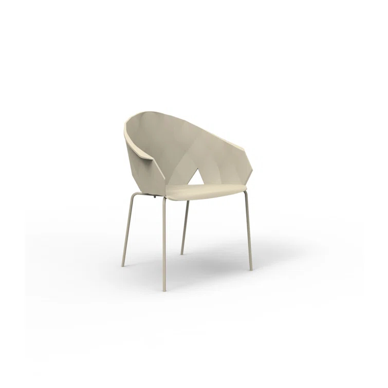 Vases Stacking Patio Dining Chair