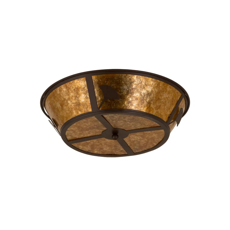 Meyda Lighting Mica Flush Mount