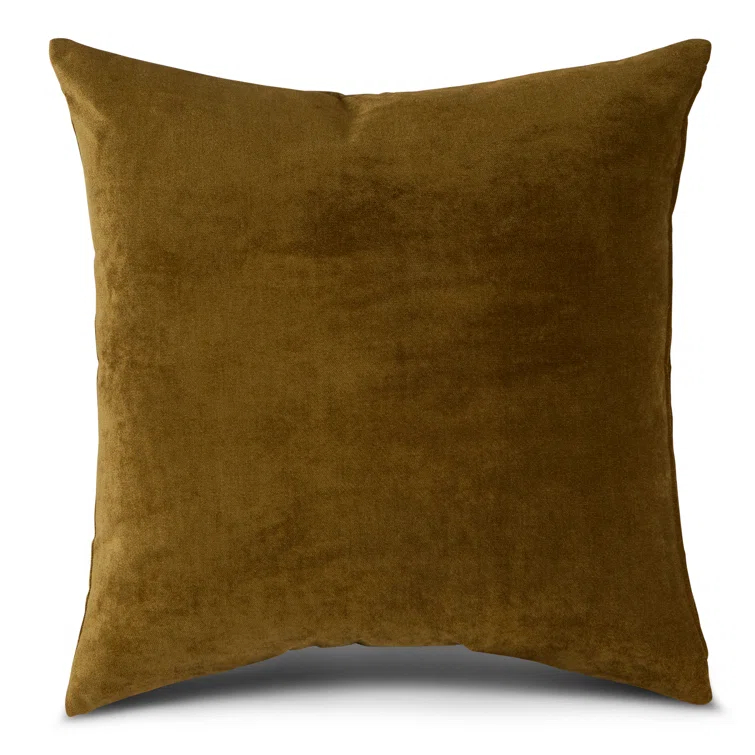 Velvet Polyester Throw Pillow