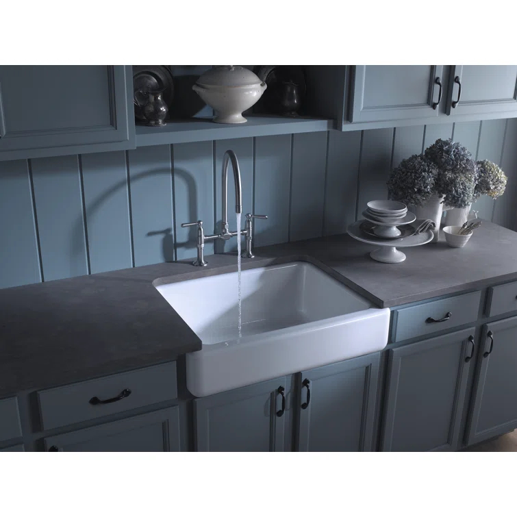 Whitehaven® 30" L x 22" W Farmhouse Kitchen Sink