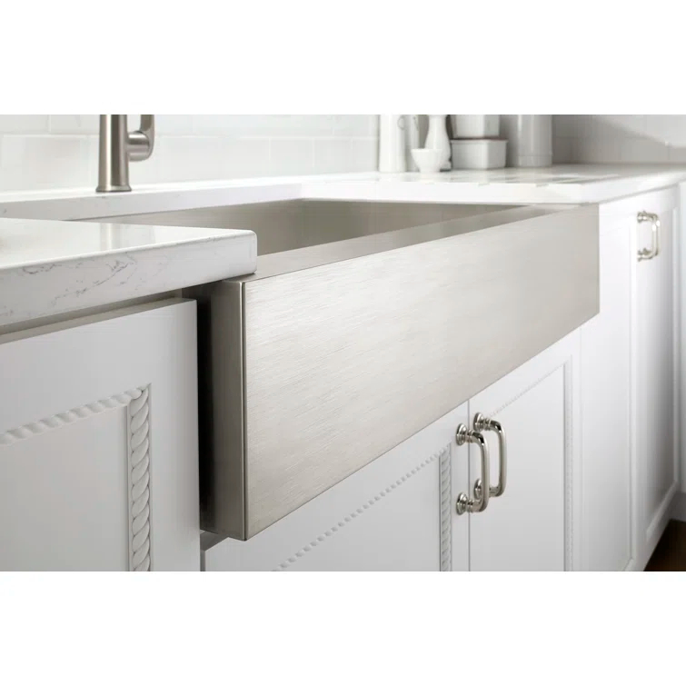 Vault™ 35.5" L x 21.25" W Double Basin Farmhouse Kitchen Sink