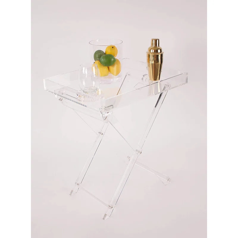 Design Styles Acrylic Folding Tray Table