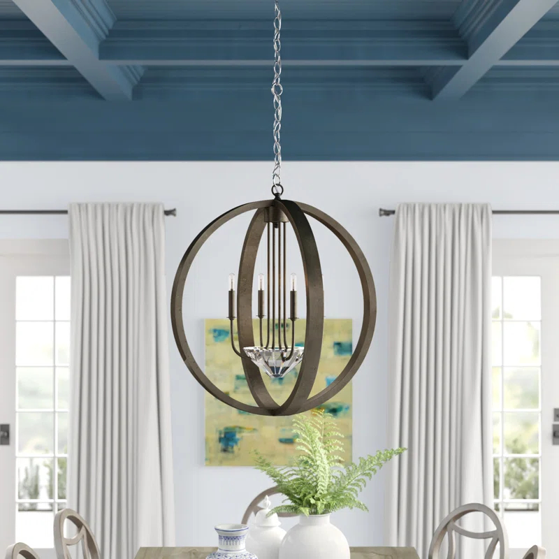 Abel 4 - Light Globe Chandelier