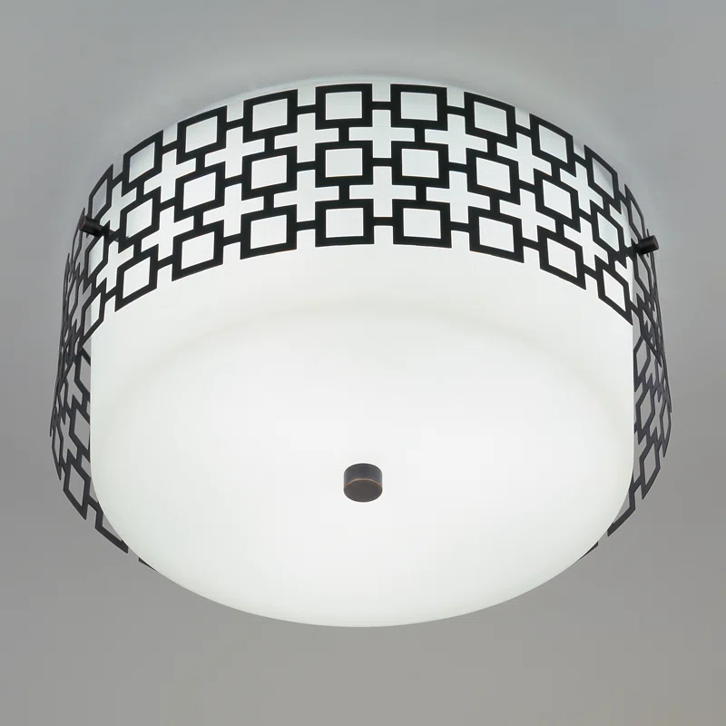 Parker Glass Flush Mount