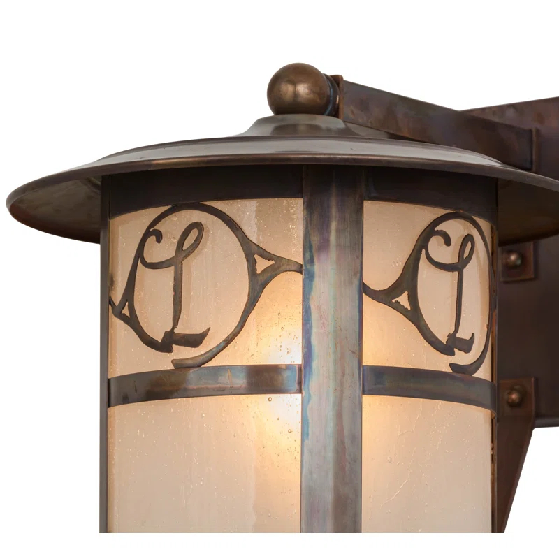 Meyda Lighting Fulton Copper Armed Sconce