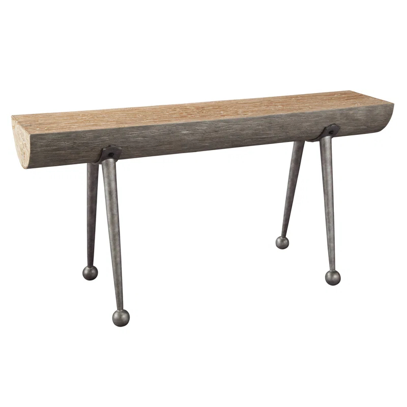17 Stories Log Console Table | Wayfair
