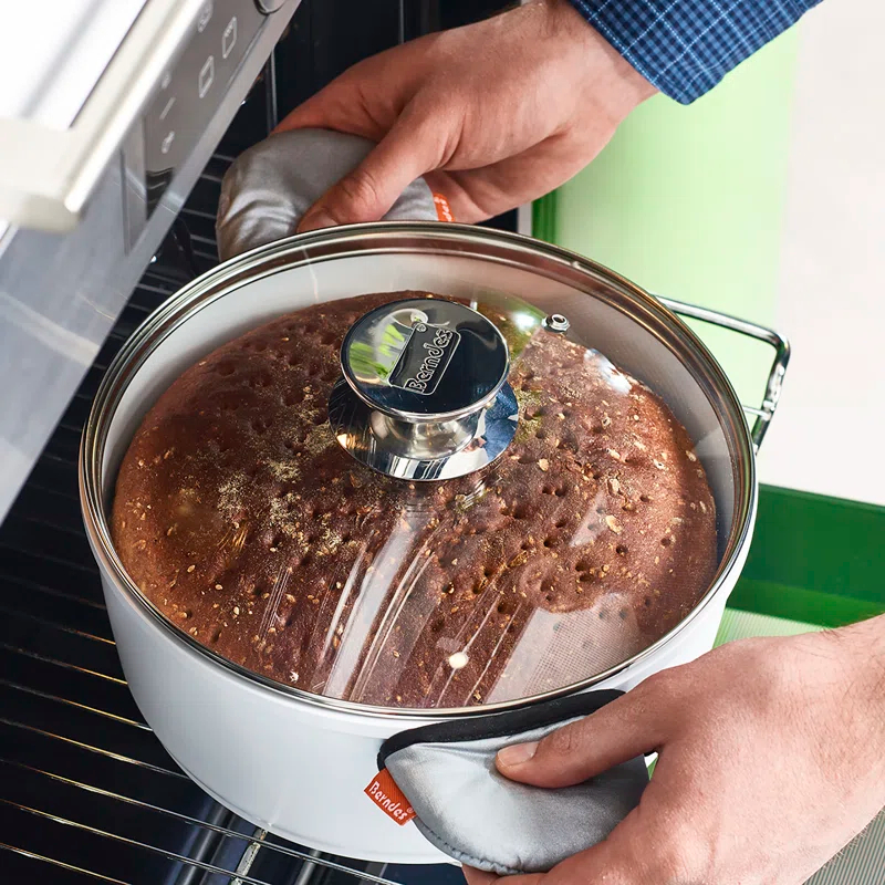 Berndes Vario Click Pearl Induction Covered 2.5 Quart Dutch Oven