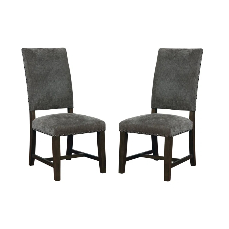 Red Barrel Studio® Milton 19.5'' H Upholstered Side Chair (Set of 2)
