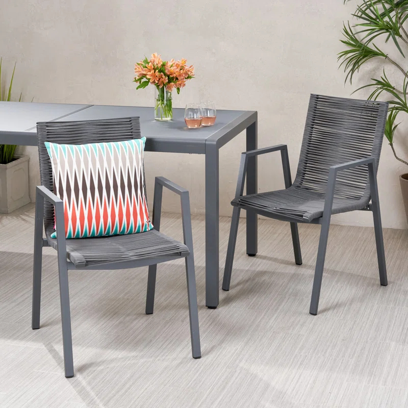 Castine Outdoor Dining Armchair (Set of 2)