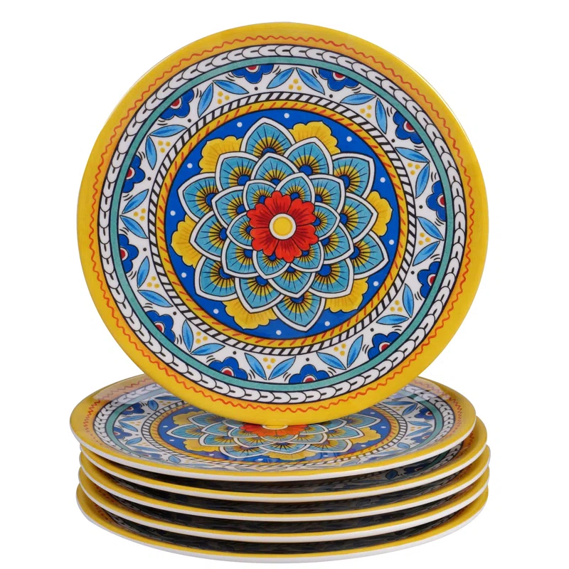 Certified International Certified International Portofino Set/6 Salad Plate 9" (Set of 6)
