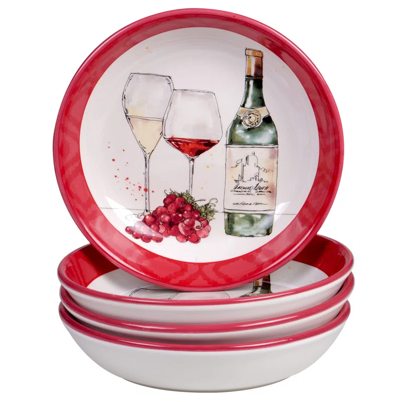 Certified International Certified International Napa Set/4 Soup/Pasta Bowl (Set of 4)