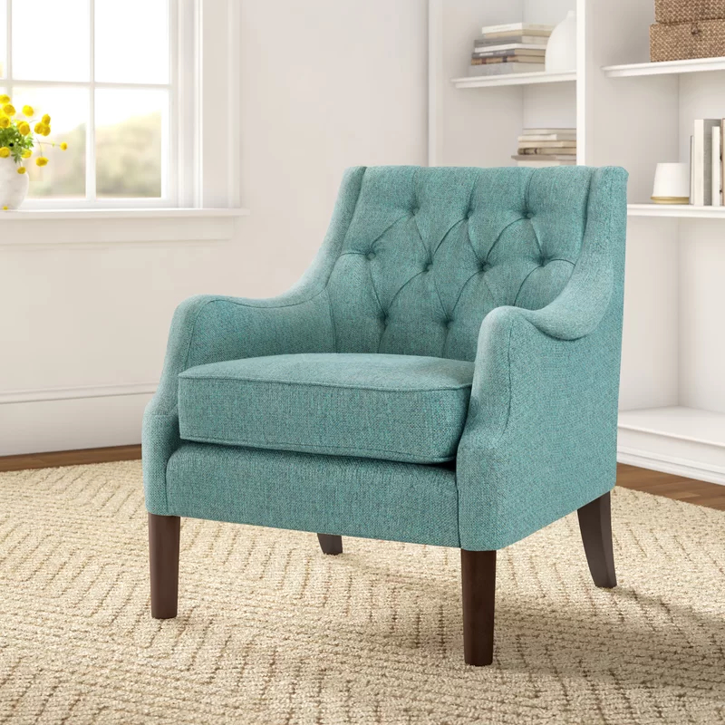 Anatonia 29.25" Wide Tufted Wingback Chair
