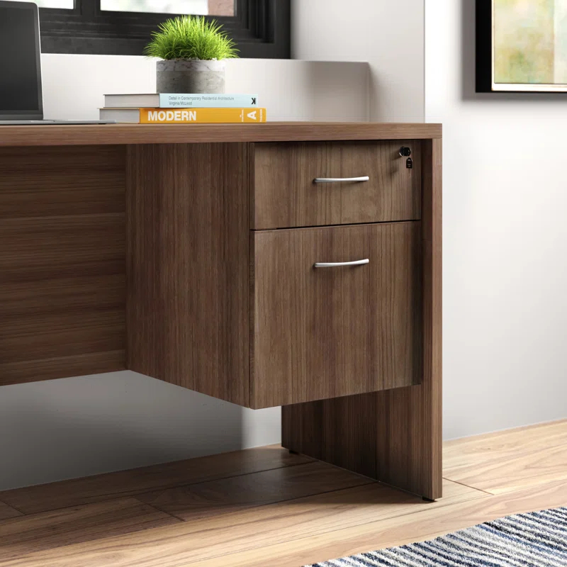 Lorell Essentials Series 15.5'' Wide 2 -Drawer File Cabinet