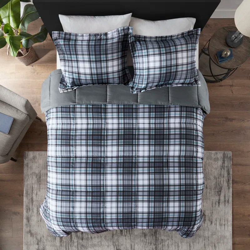 Madison Park Essentials Parkston 3M Scotchgard Down Alternative All Season Comforter Set