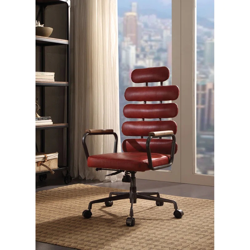 Wateday Wateday Red Task Chair with Wheels