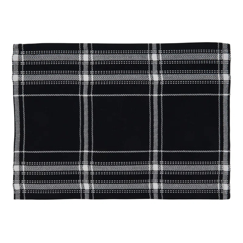 Gracie Oaks Tamiami 4 Piece Cotton Placemat Set | Wayfair