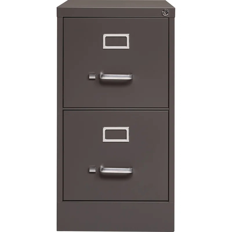 Lorell Fortress 15'' Wide 2 -Drawer Steel File Cabinet