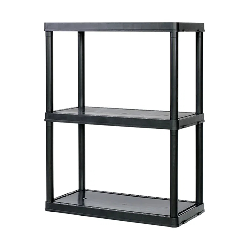Gracious Living Storage 24'' W Plastic Shelving Unit