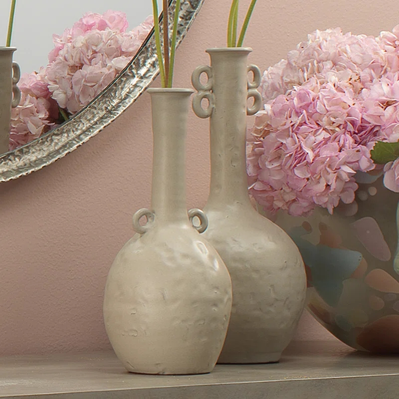 Babar 12'' Handmade Ceramic Table Vase