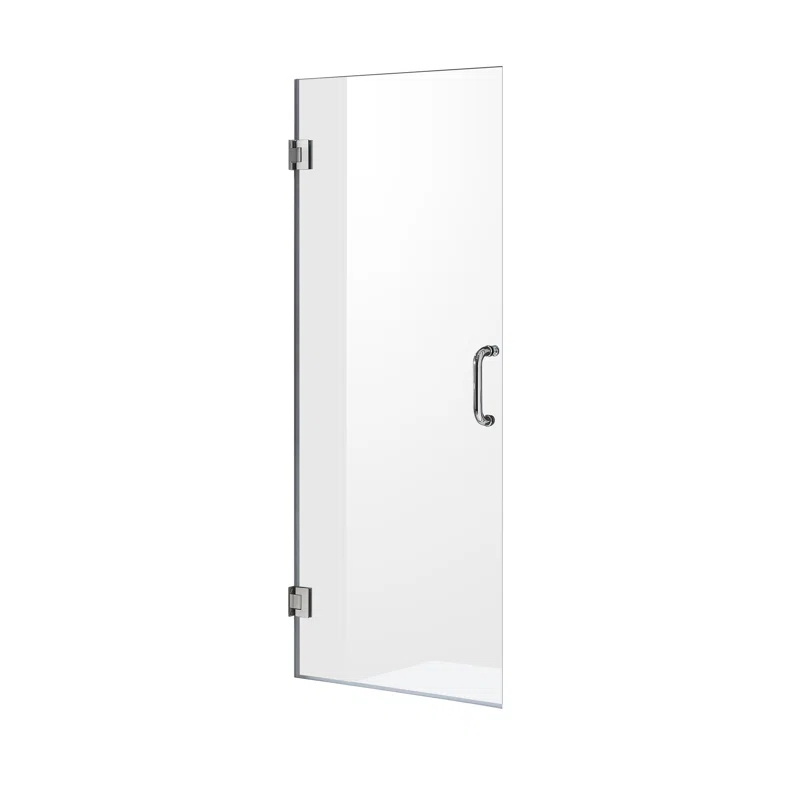 Fellow Series 30" x 72" Hinged Frameless Shower Door