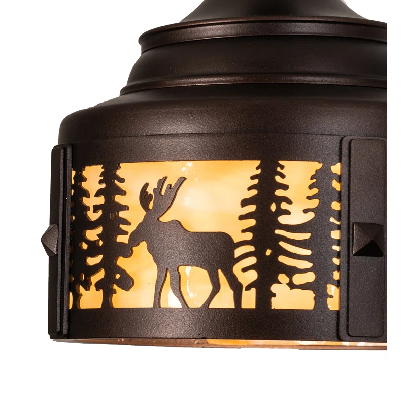 Rustic Lodge 1 - Light Single Pendant