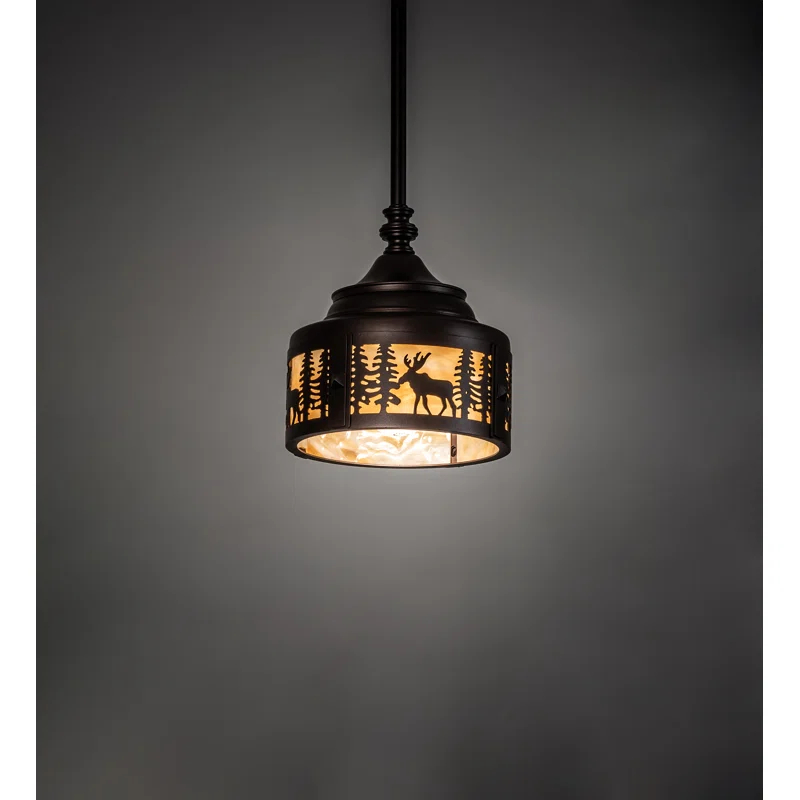 Rustic Lodge 1 - Light Single Pendant