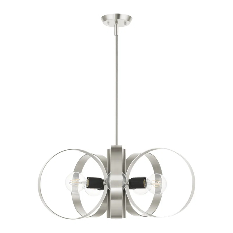 Babara 6 - Light Dimmable Geometric Chandelier