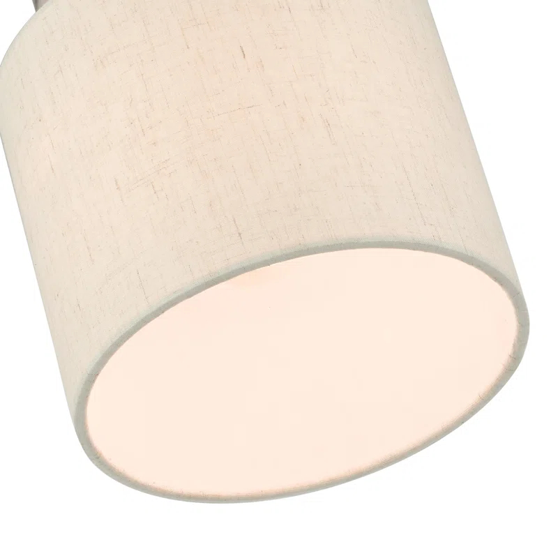 Darian Fabric Semi Flush Mount