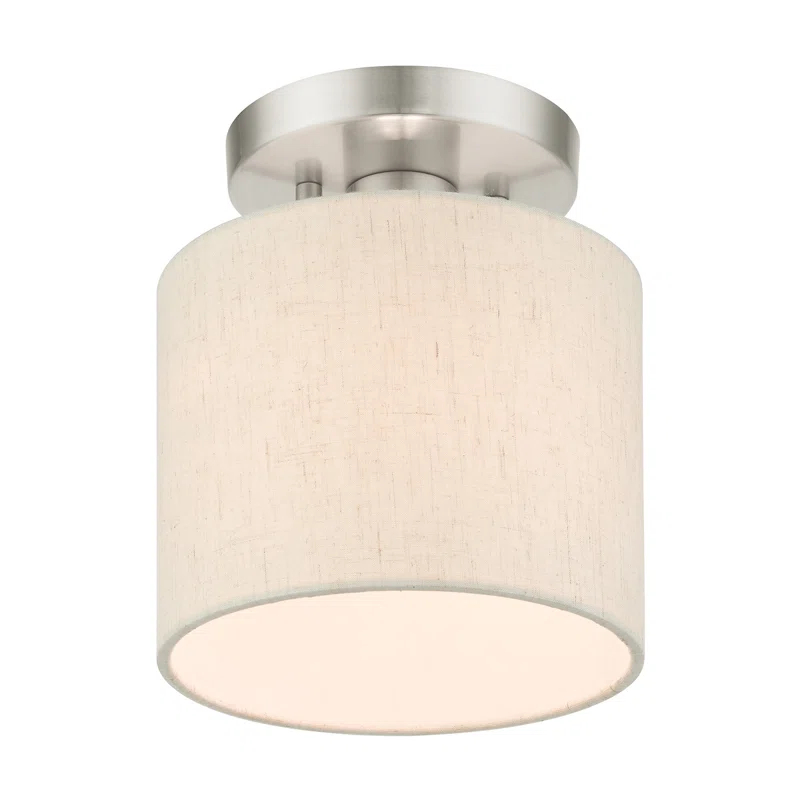 Darian Fabric Semi Flush Mount