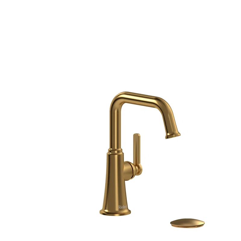 Momenti™ Single Hole Bathroom Faucet with Drain Assembly and U-Spout