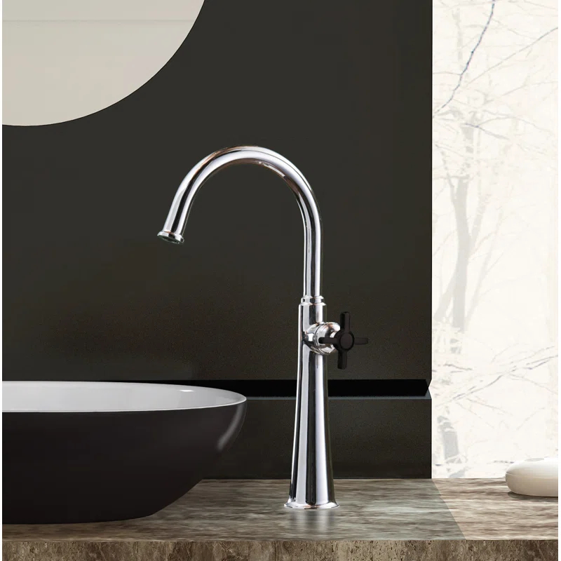 Momenti Vessel Bathroom Faucet with C-Spout
