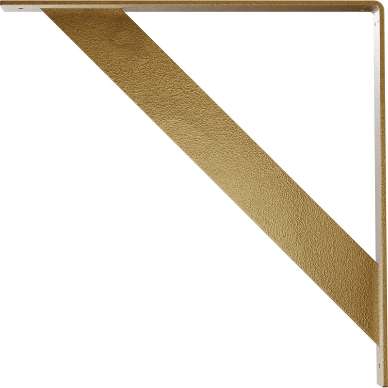 Ekena Millwork Traditional H 2'' W D Metal Bracket / Corbel