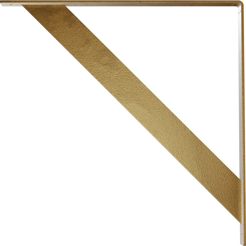 Ekena Millwork Traditional H 2'' W D Metal Bracket / Corbel