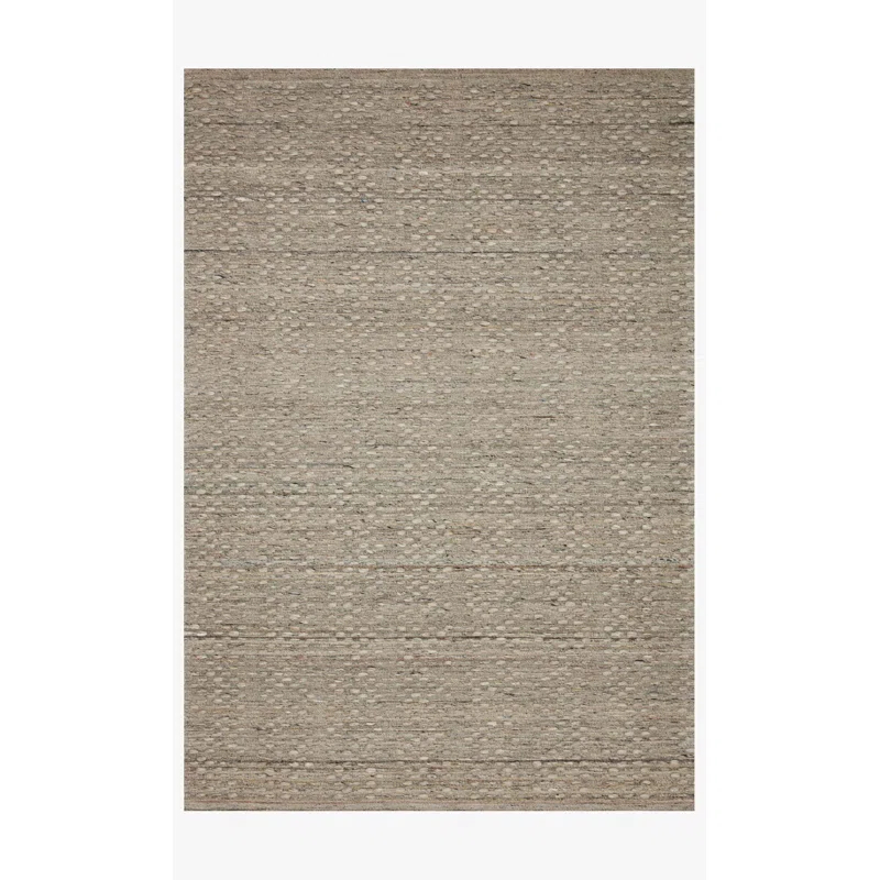ED Ellen DeGeneres Crafted by Loloi Burbank Handmade Flatweave Gray Area Rug