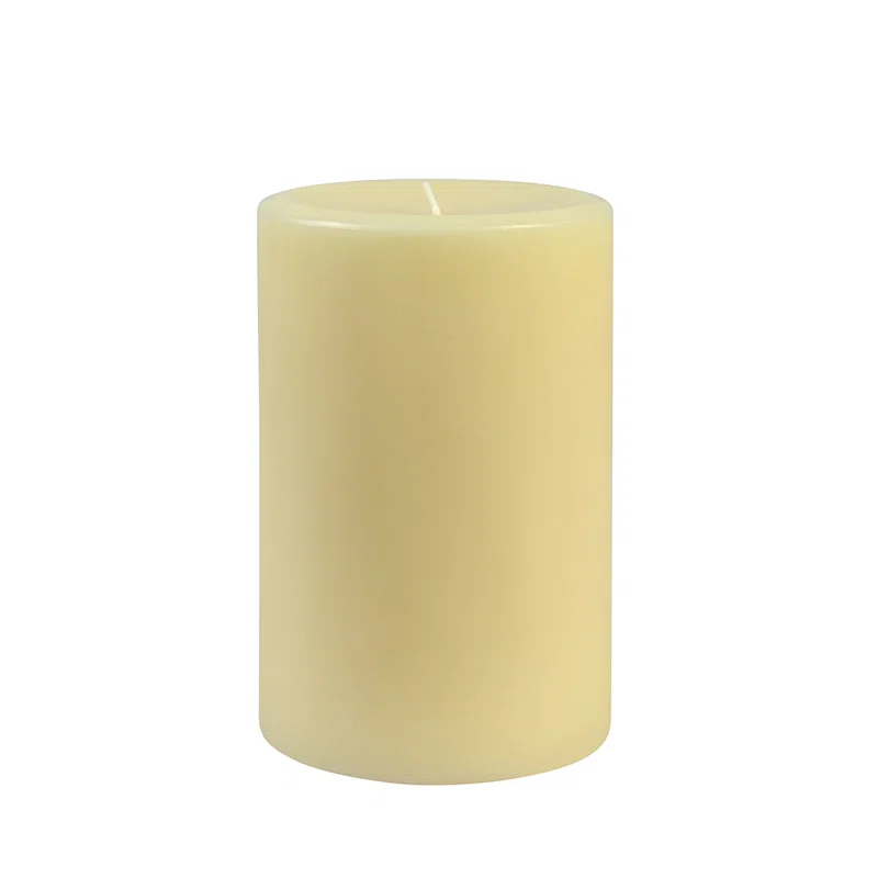 Unscented Pillar Candle