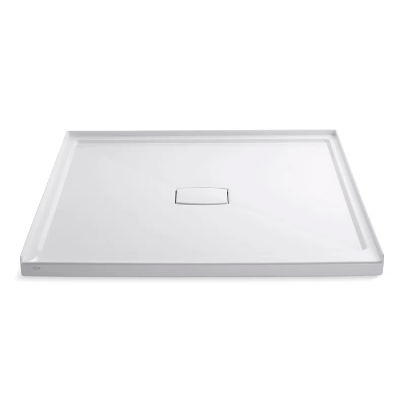 Archer® 60" x 60" Single Threshold Acrylic Alcove Shower Base, Center Drain