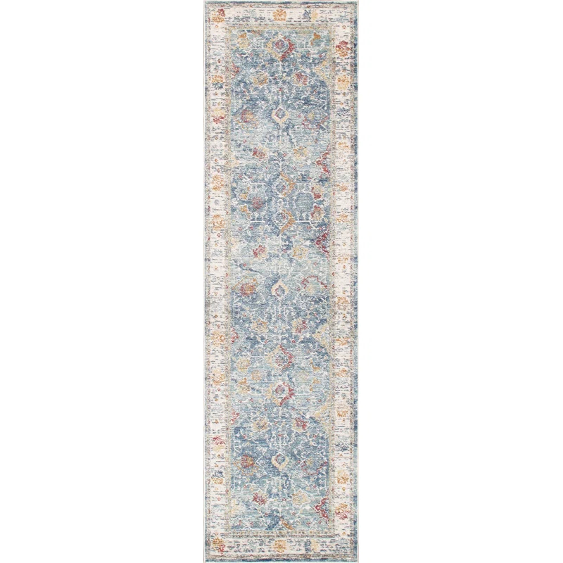 Pasargad Heritage Oriental Light Blue Area Rug