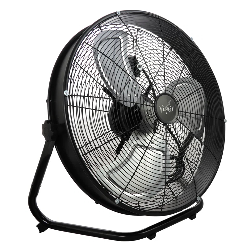 Vie Air 20" 3 Speed Motor Metal Floor Drum Fan | Wayfair