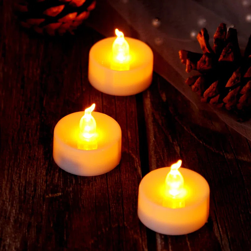 AGPtEK Unscented Flameless Candle (Set of 100)