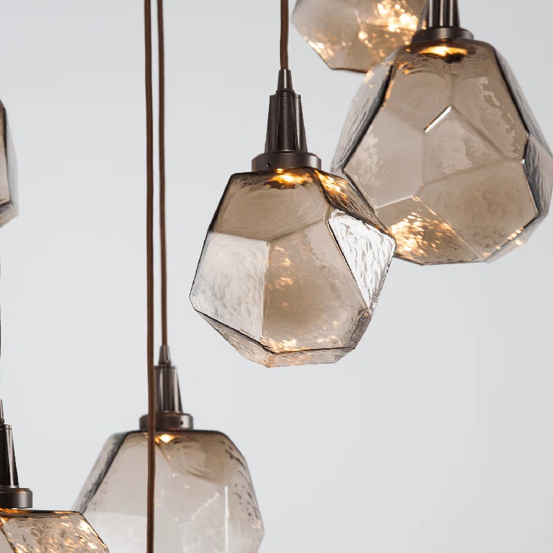 Gem 9 - Light LED Cluster Pendant
