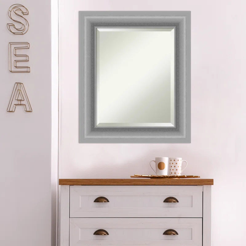 Laurel Foundry Modern Farmhouse® Crowell Flat Wall Mirror