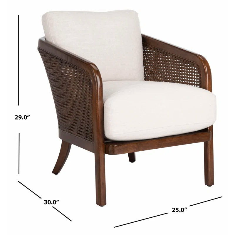 Safavieh Couture Caruso Upholstered Barrel Chair