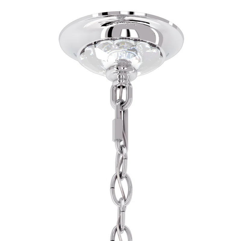 Sarella 15 - Light Glass Classic / Traditional Chandelier
