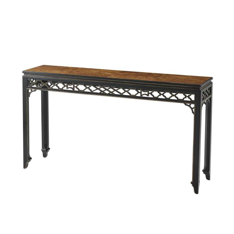 Althorp Living History 60'' Solid Wood Top Console Table