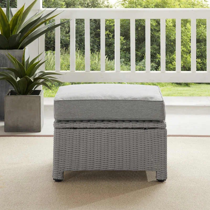 Lawson Wicker Outdoor Ottoman