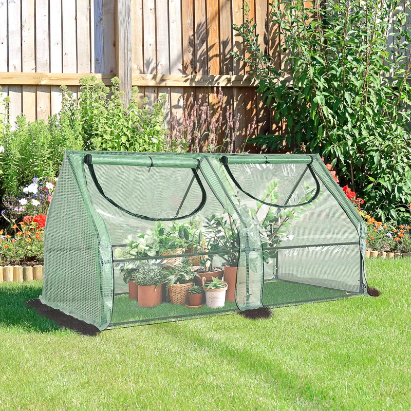 Outsunny 70.75" W x 35.5" D Mini Greenhouse