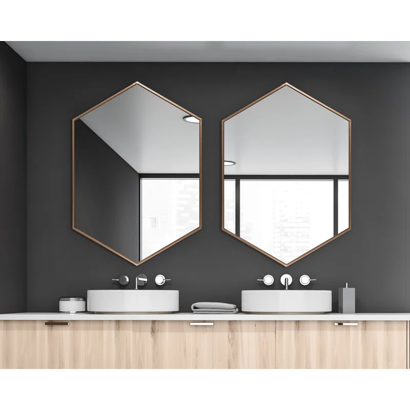 Breckler Metal Flat Mirror