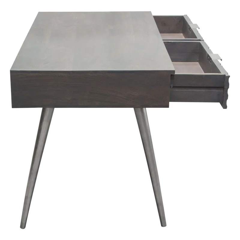 Petra Solid Wood Top Writing Desk