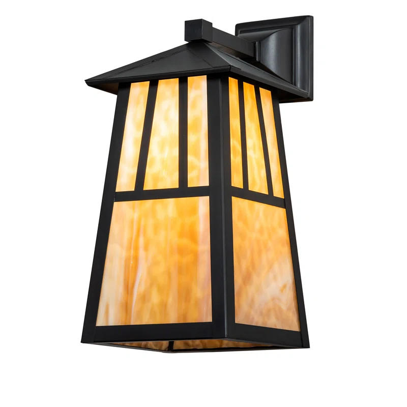 Craftsman Solid Brass Armed Sconce