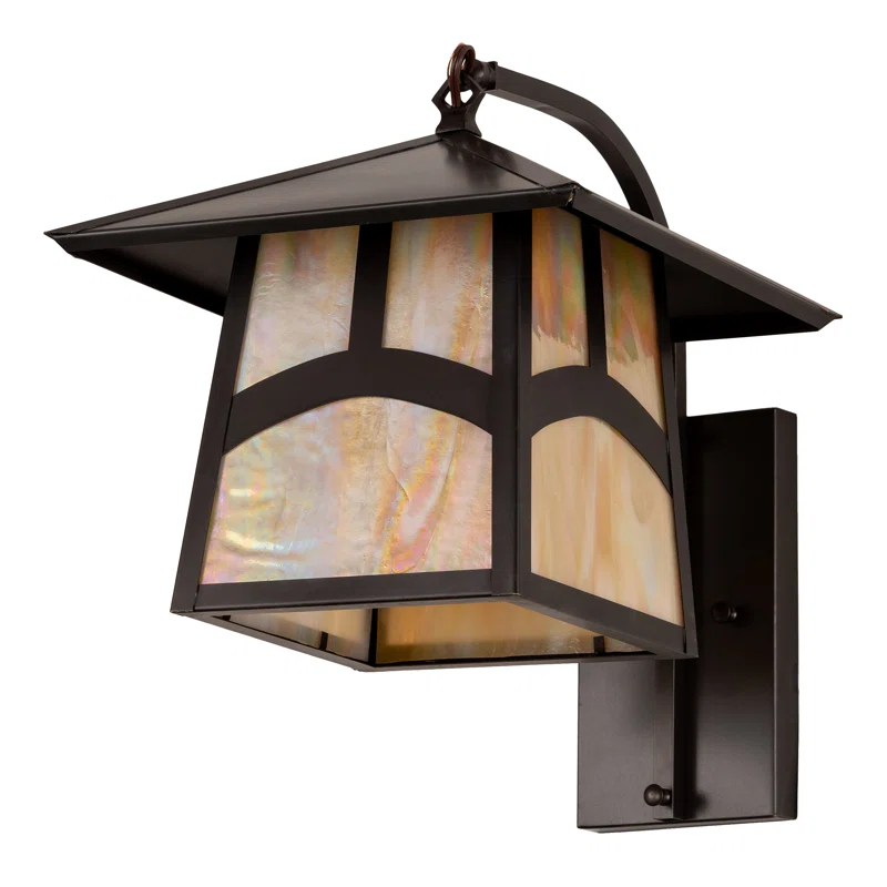 Meyda Lighting Stillwater Solid Brass Armed Sconce